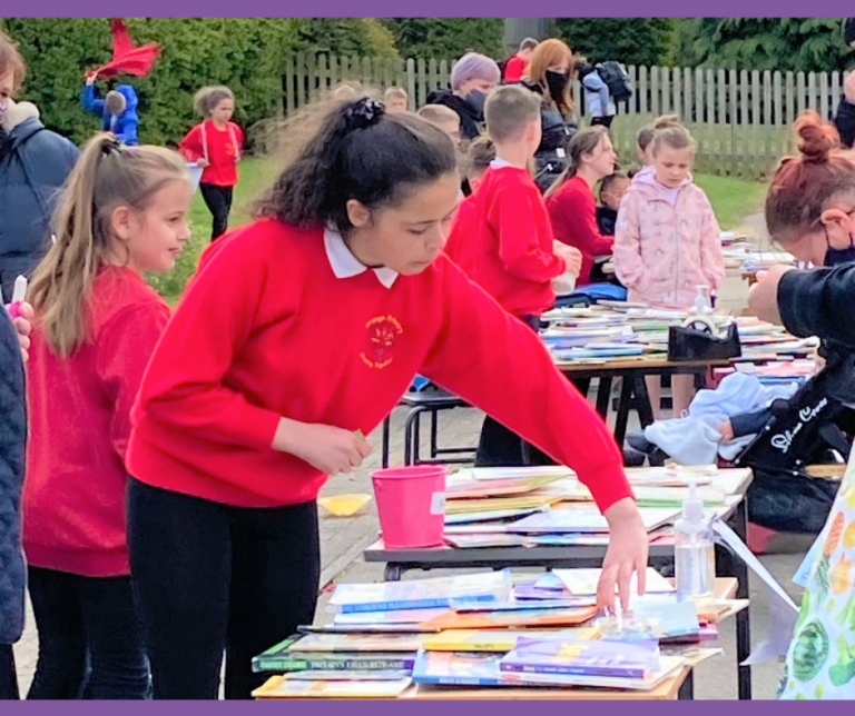 Book Sale Success! Grange Primary School